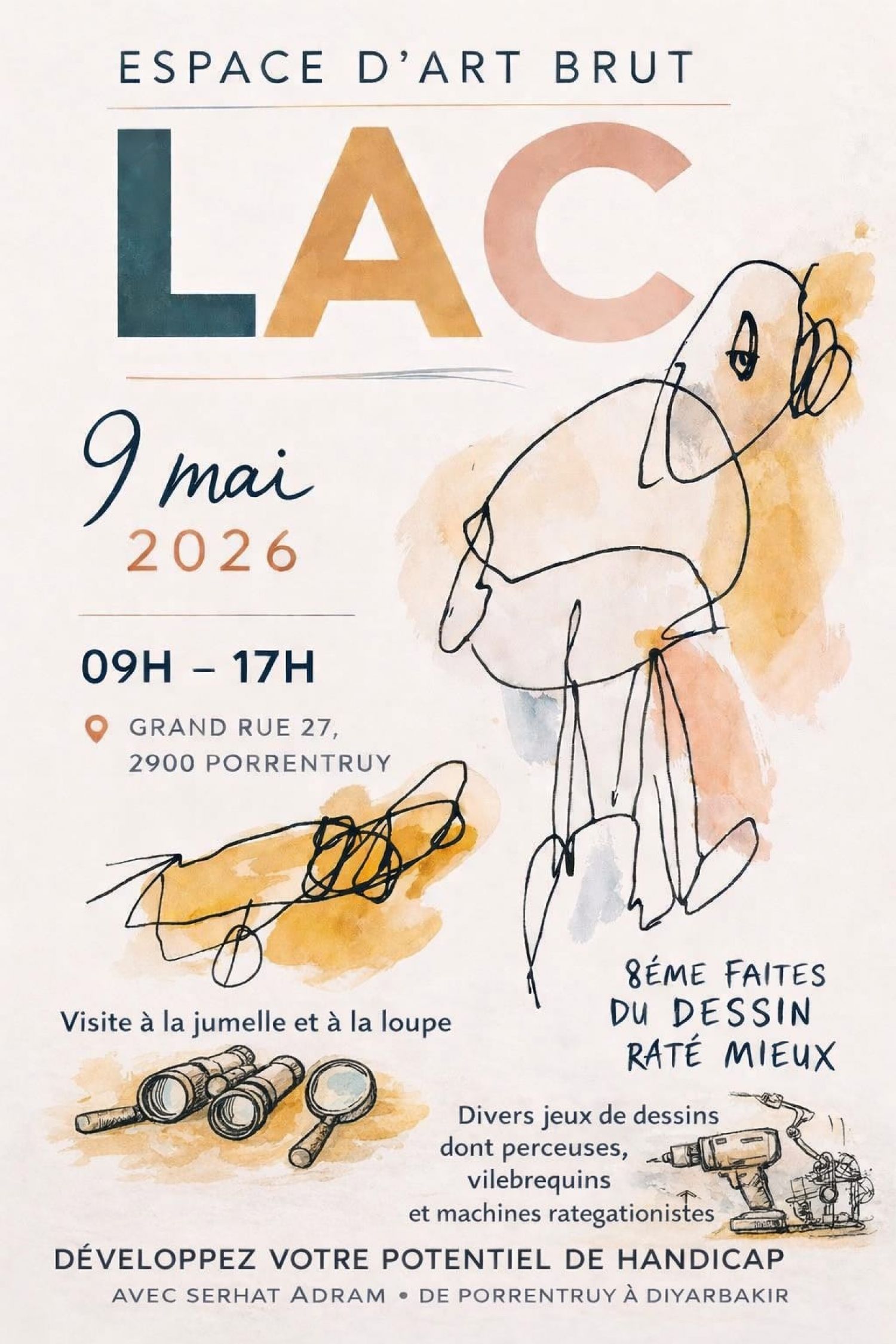 Illustration de l'événement 9 ème faites du dessin raté mieux