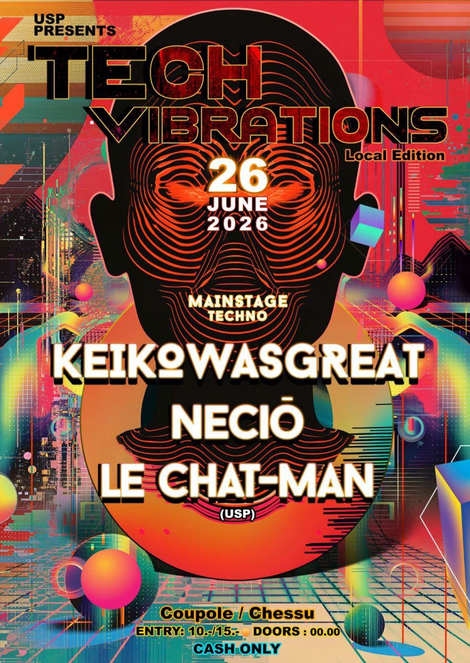 Illustration de l'événement Tech Vibrations Local Edition