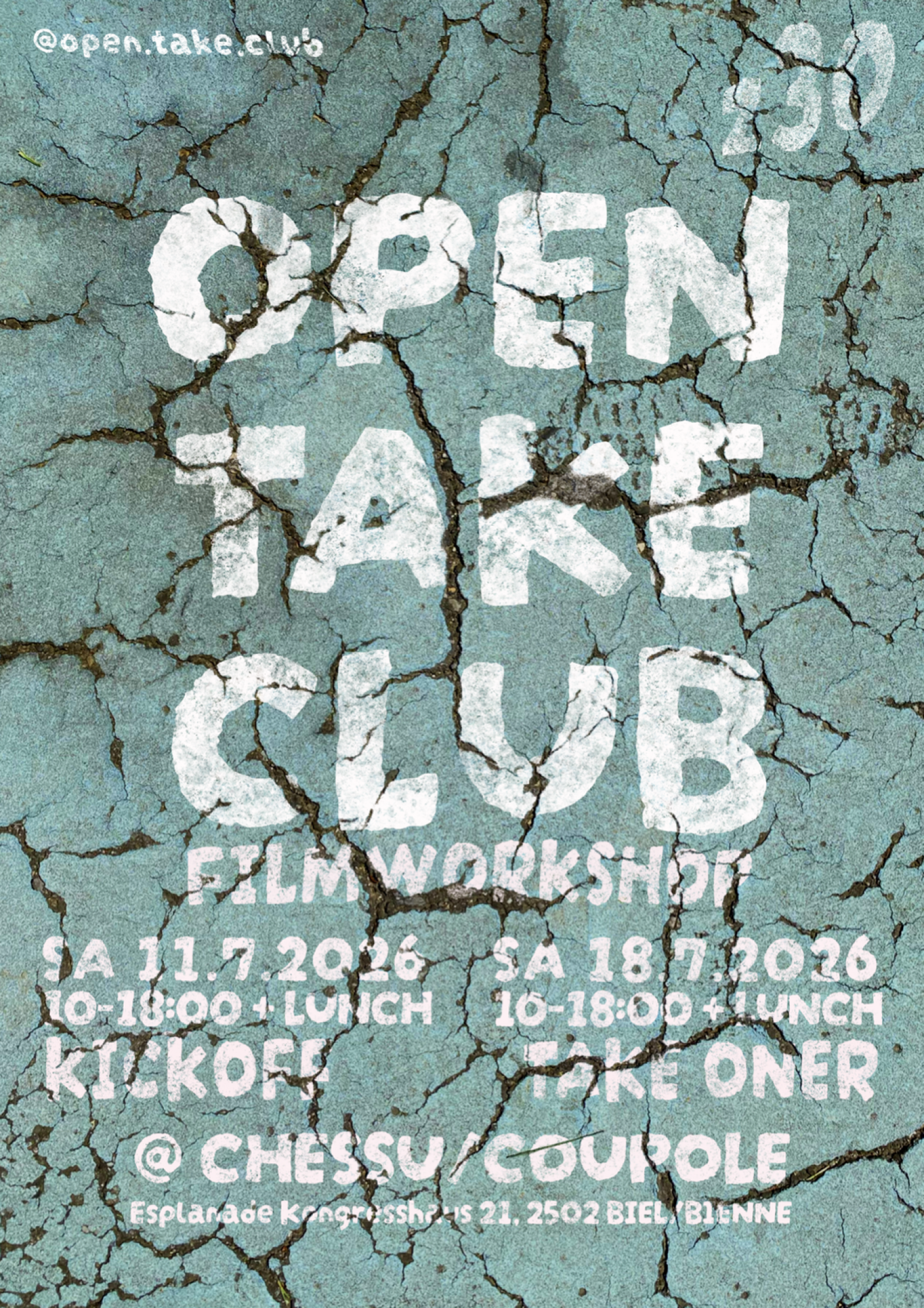 Illustration de l'événement Open Take Club — Atelier de cinéma