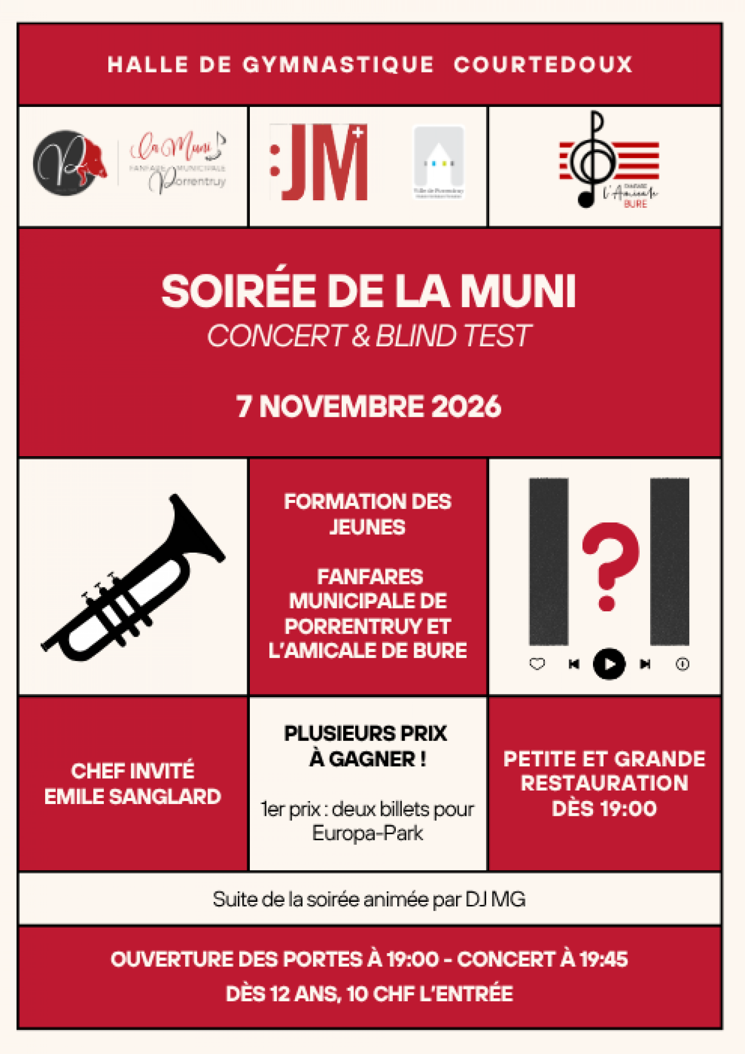 Illustration de l'événement Soirée de la Muni
