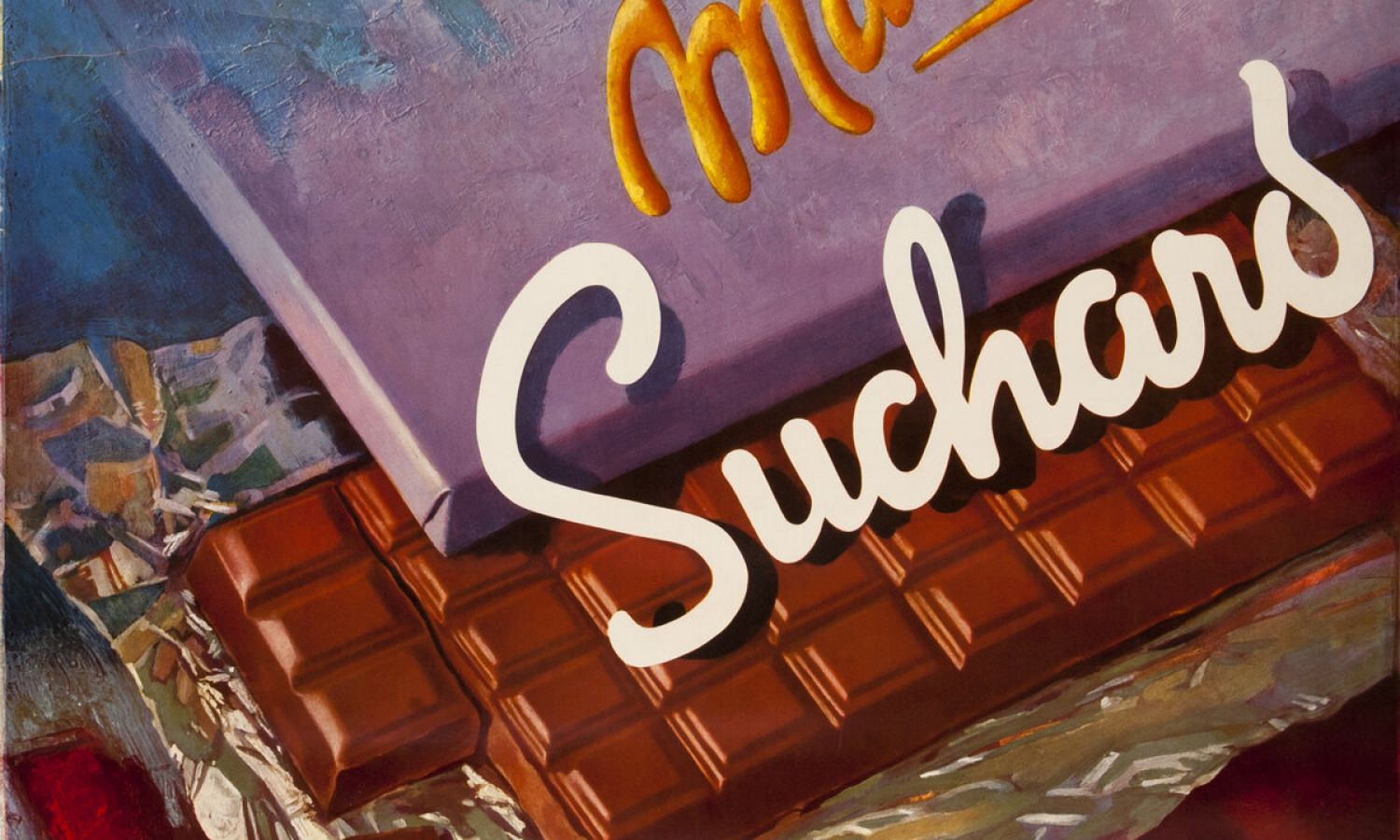 Illustration de l'événement Suchard s'affiche. Vernissage