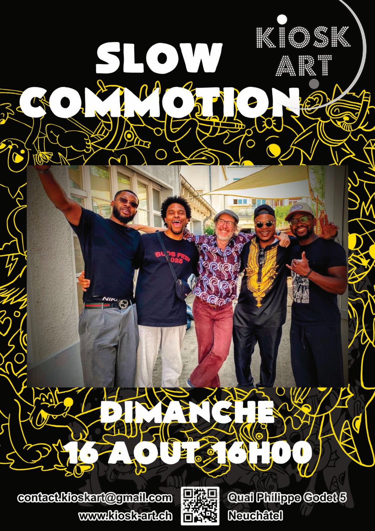Illustration de l'événement Slow Commotion