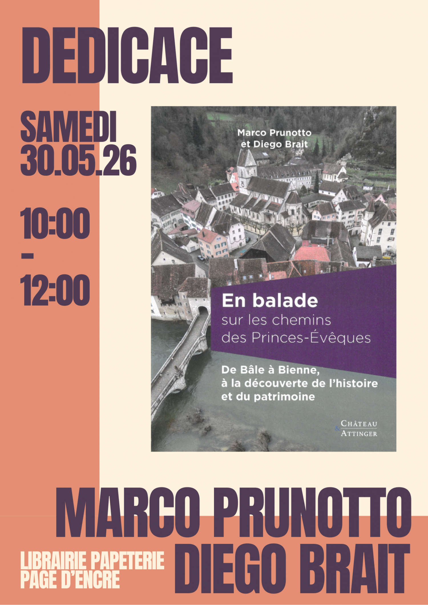 Illustration de l'événement Dédicace de Marco Prunotto et Diego Brait