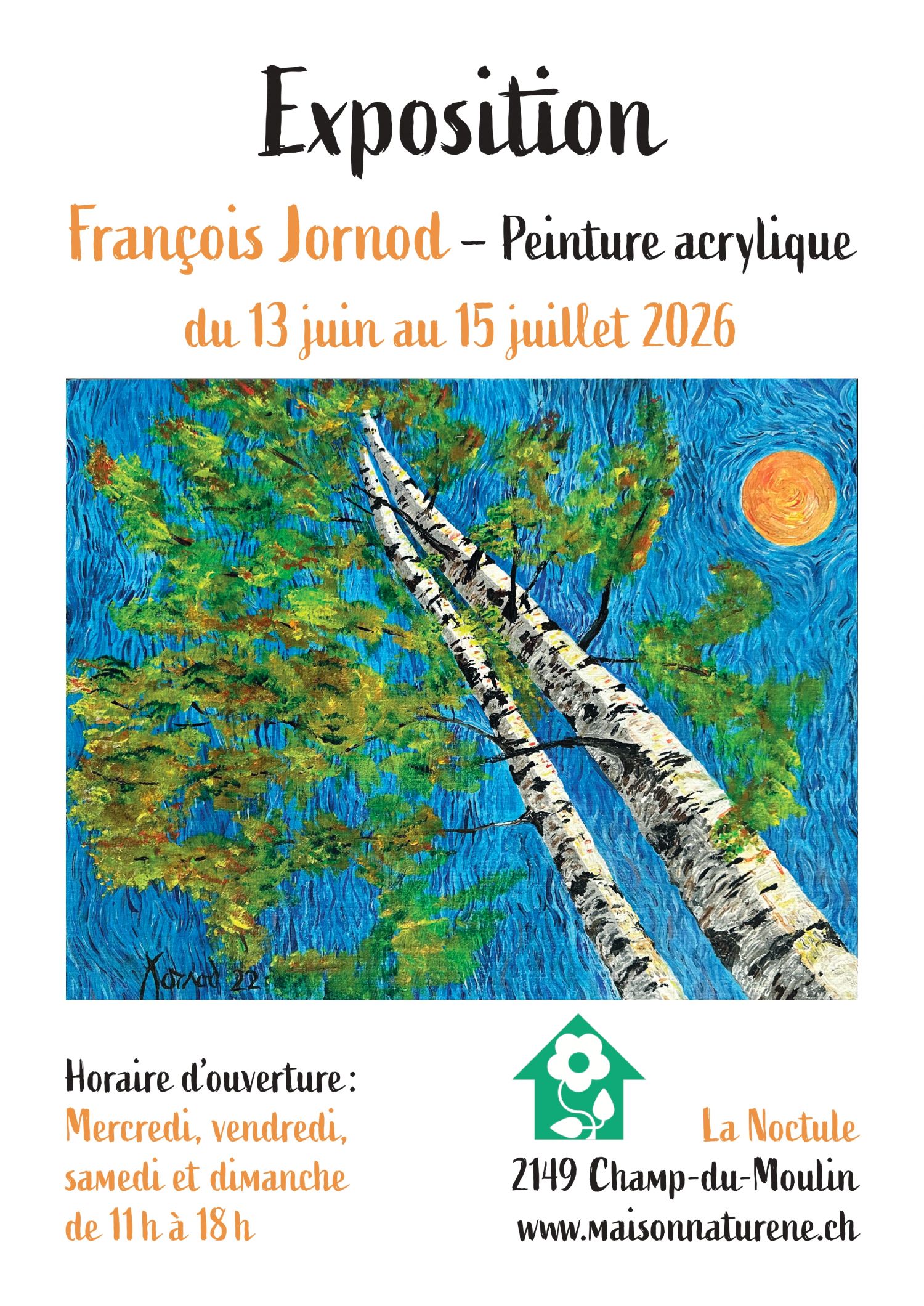 Illustration de l'événement Peinture acrylique