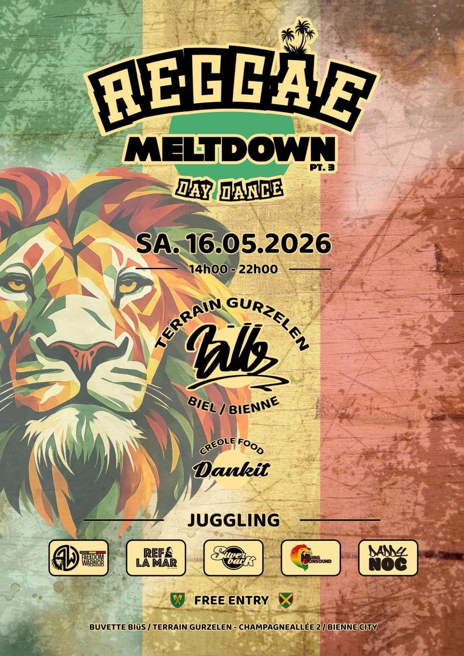 Illustration de l'événement Reggae Meltdown Pt.3