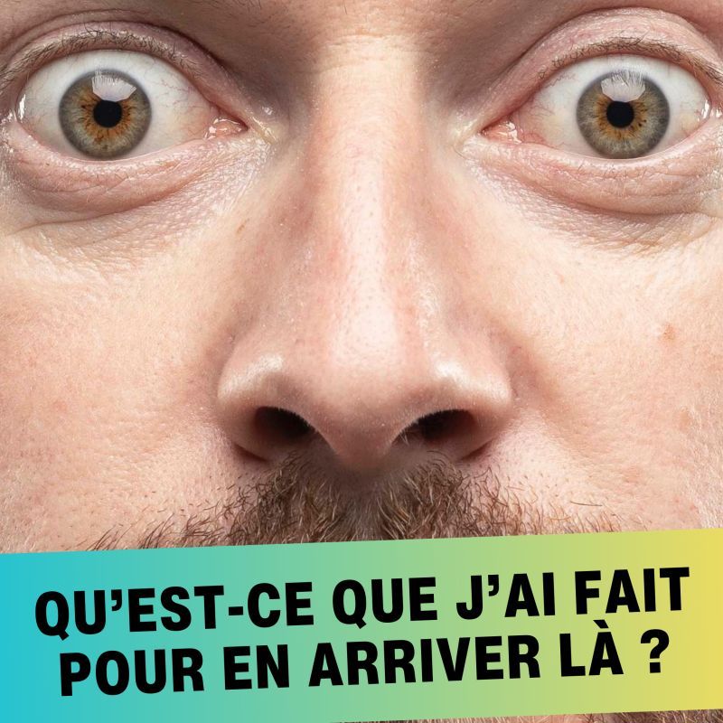 David Charles alias MC Roger - Qu'est-ce que j'ai fait pour en arriver là !  - vendredi 2 février – 20:00 - Théâtre Tais-toi ! Neuchâtel
